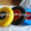 EL-651 best quality trolley pu foam pneumatic rubber wheels 3.00-4