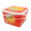Different Size IML Cookies Plastic Container,Box of Biscuits Packaging Suppliers