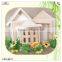wood item wall decorating shape hole carved key box