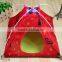 folding beach pet bed tent