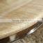 Mirror silver stainless steel table base marble top dining table and chiar sets