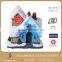 6"resin craft lights christmas village houses item