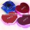 2017 New beauty product heart shaped make up mirror power bank for mobile phones