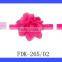 3Pcs Accessories Box Package Gift Set Mess Bow Flower Headband