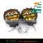 For Jeep 4x4 Truck Pickup Roof & Bumper Halogen Driving Fog Spot Light Lamp Pair