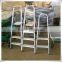 wholesale high quality house hold foldable multi-use four steps folding aluminum ladder