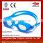 Silicone one peice only funny logo anti fog swimming goggles
