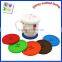Coasters Retro Translucent Lace, Silicone Insulated Pad, Heat-resistance