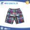 Young teen checked fashion swimwear made in china