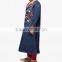 Latest Children Kurta Front Neck Embroidered Designs For Kids Girls Clothes HSD5503