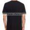 Wholesale Black Short Sleeve European Style Cotton T Shirt 200 Grams