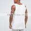 Cheapest New Design Custom Manufacture White Color Sleeveless Gym Wear Comfortable Spandex Cotton Fashion Men's Tank Tops