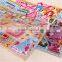 Children Carton sticker 3D pop-up sticker children education toys crystal with glitter sticker kids DIY sticker