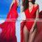 fashion summer cotton floor-length women beach dress