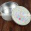 REDHILL Shallow Round Tin Cans small round metal container tin
