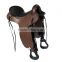 Leather Western Style Horse Saddle