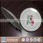 8 inches sublimation blank ceramic plate dinner dishes with gold rim