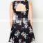 CHEFON Cut out back pleated unique evening dresses