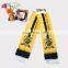 Brazil silk printed football scarf