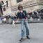 Spring Slim Fit Fashion Women Jacket Lamb Leather Jacket