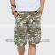 Customized Mens cotton pants camo print shorts new designed pants men