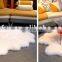 Factory wholesale high quality sheep fur rug