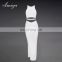 Fashion high quality white strapless tops with long merdaid skirt for evening dress