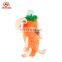 EN71 standard PP cotton stuffed vegetable plush carrot toy