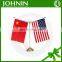 polyester cheap hot sale color printing desk flag
