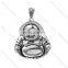 Wholesale Fashion Stainless Steel 316 necklace jewelry buddha pendant