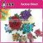 2017hot sale wholesale 3D embroidery flower applique/patch for decorate