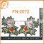 colorful embroidery flower patch for garments clothing