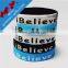 Colorful logo silicon rubber bracelet wholesale