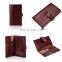 Cheap Price Good Sale Human Leather Wallet Leather Wholesale Passport Cover