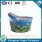 Kids Mini CMYK Printing Ice Oval Tin Bucket
