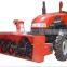farm tractor with snow blower