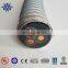 galvanized steel tape interlocked armoring, round cable for submersible oil pump(ESP) cable