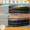 high performance 300/500V rubber sheath flat flexible elevator cable