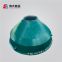 Made of High Manganese Steel  Crusher Wear Parts with Mantle Liner for Cone Crusher