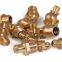 High quality 1/8 1/4  3/8 npt brass grease nipples in all sizes