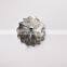 GT15-25 51.03/61.98mm 7+7 blades Turbo aluminum 2618/milling/ billet compressor wheel for turbo