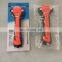 High performance ABS outer casing muti-functions car safety hammer