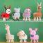 Yarncrafts Альпака Смешная декорация Милый мягкий детский животный педьсталь