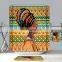 Finely Processed Polyester Fabric African American Print Shower Curtain