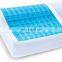 Memory Foam Pillow with Cooling Gel Orthopedic Bed Pillow Includes Removable Pillow Cover