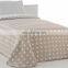 I@home Star Pattern Filling 100% Polyester Striped Quilted Bedspread Cotton