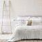 Large amount in stock fashion designer sleep white  queen comforter set