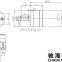 ChiHai Motor CHR-GM25-370K High Speed Permanent Magnet Miniature DC Metal Tooth Speed Reduction Motor DC 6V 12V