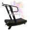 no electricity required running treadmill curved design treadmill self-powered manual home use treadmill