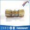 PEX pipe and fitting male straight union female connector equal forged brass sliding fittings